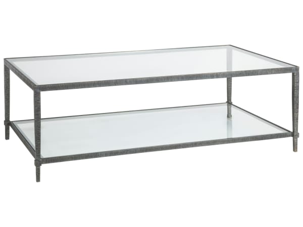 Metal Designs - Claret Rectangular Cocktail Table - Black
