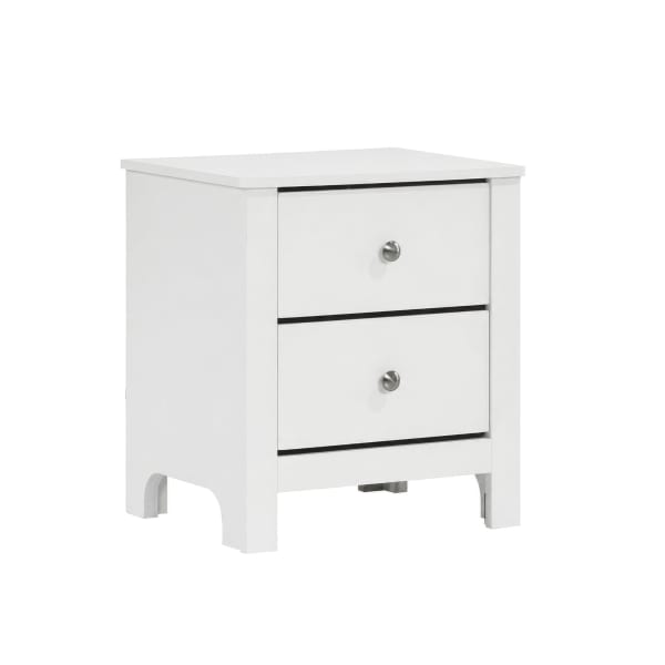 Sami - Youth 2-Drawer Nightstand - White