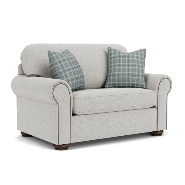 Preston - Stationary Twin Sleeper Sofa - White