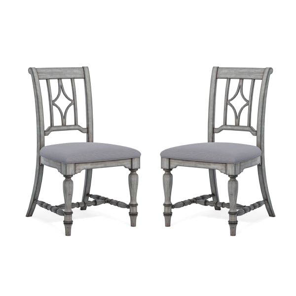 Plymouth - Upholstered Dining Chair (Set of 2) - Gray