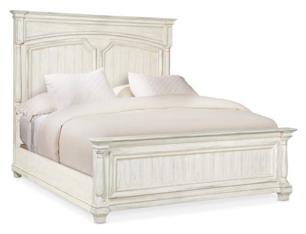 Traditions - California King Panel Bed - White