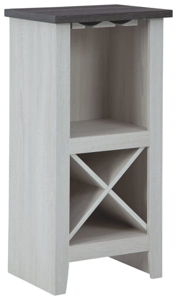Turnley - Antique White - Wine Cabinet