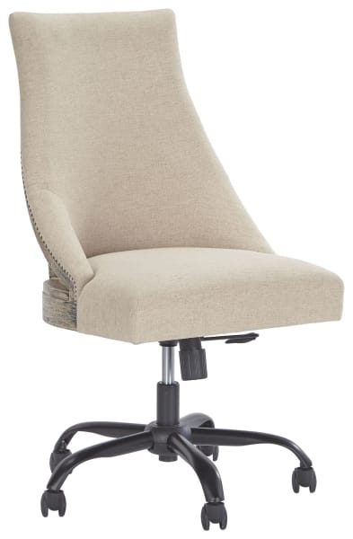 Office - Linen - Home Office Swivel Desk Chair