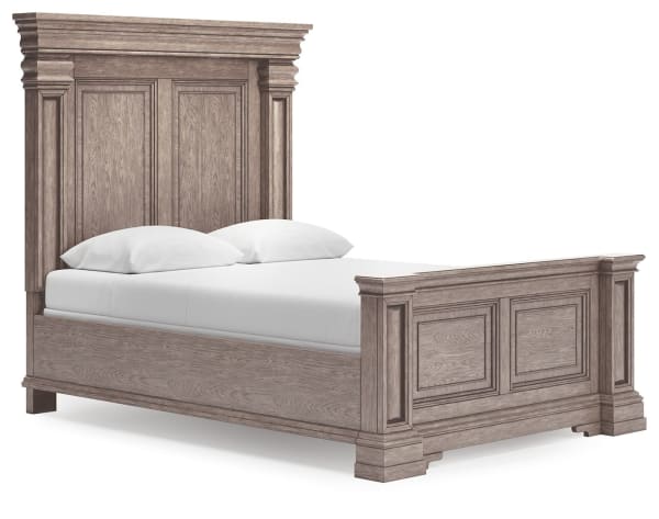 Blairhurst - Light Grayish Brown - Queen Panel Bed