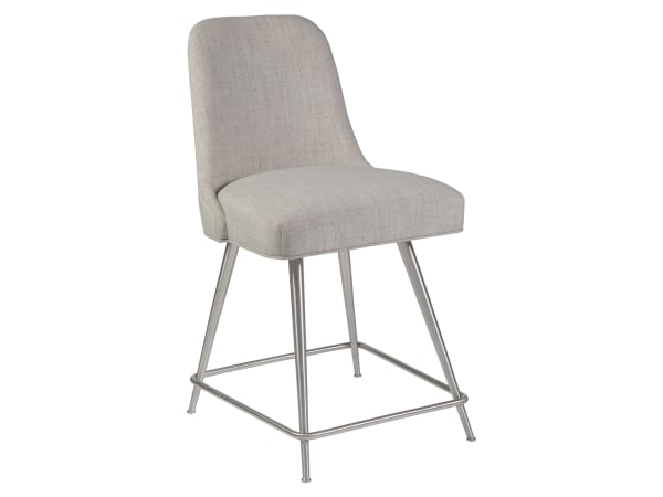 Signature Designs - Dinah Swivel Counter Stool - Gray