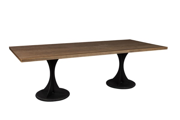 Buckley - Dining Table - Dark Brown And Gray