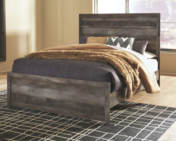 Wynnlow - Gray - Queen Panel Bed