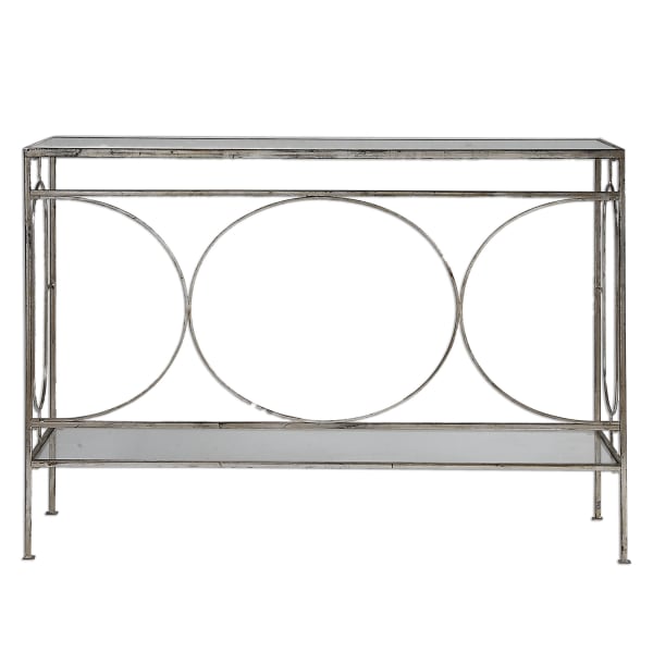 Luano - Console Table - Silver