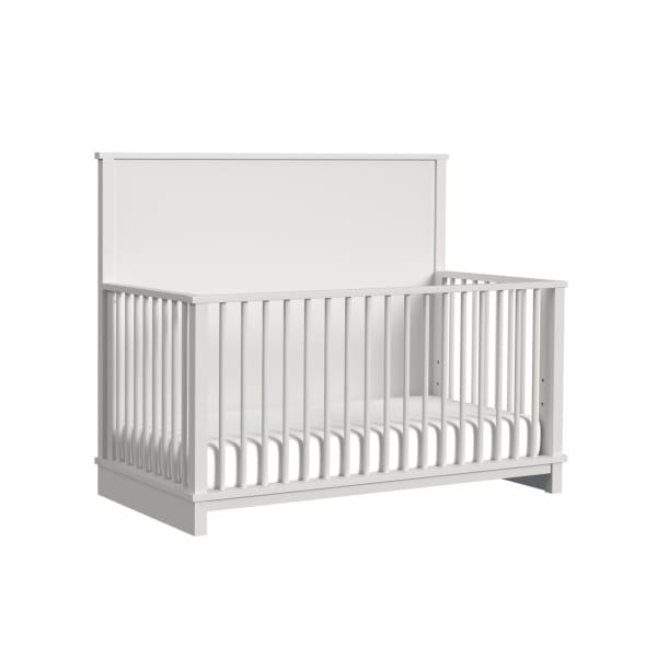 Wyller - Crib With Guard Rail - White