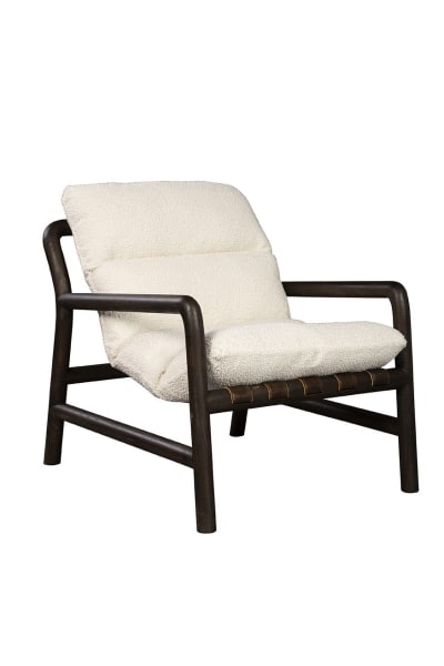 Cyrus - Occasional Chair - Dark Brown