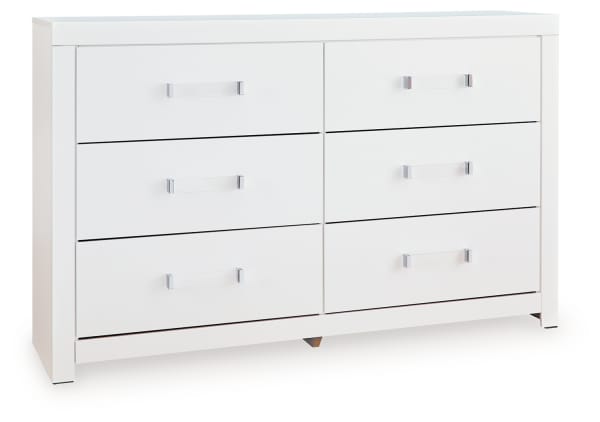 Maeling - Six Drawer Dresser - White