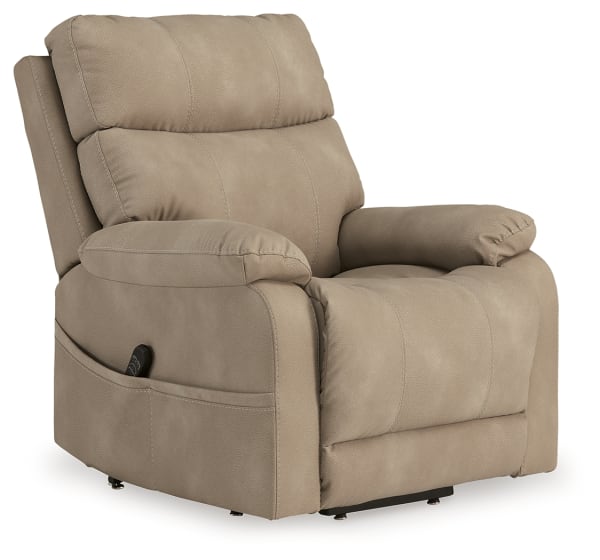 Next-Gen Durapella - Power Lift Recliner - Sand