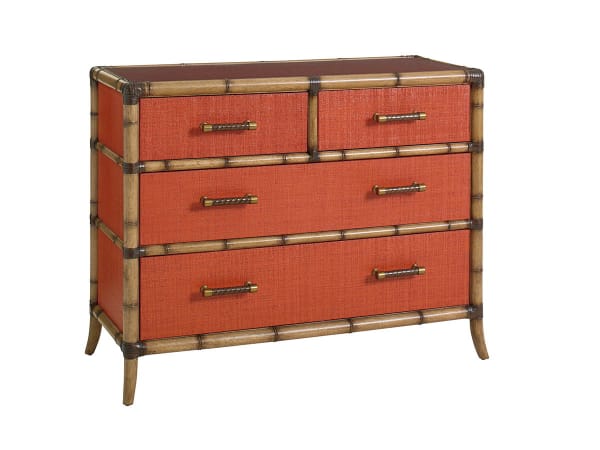 Twin Palms - Red Coral Chest