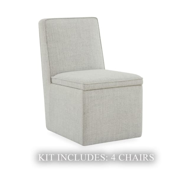 Accent Dining - Accent Dining Chair (Set of 4) - Sand