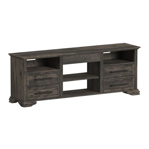 Park Ridge - 71'' TV Console Without Fireplace Insert - Charcoal