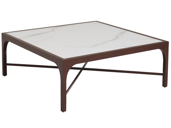 Abaco - Square Cocktail Table - Dark Brown