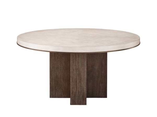Erinn V x Universal - Topanga Round Dining Table - Beige
