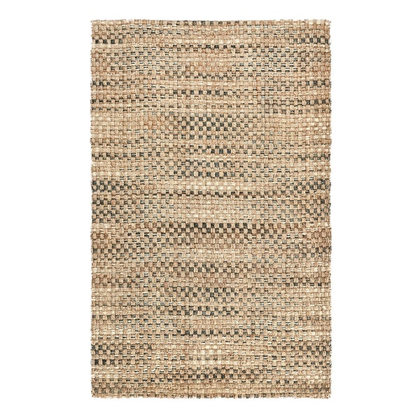 Jute Favorites - 8' x 10' Panama Rug - Natural/Ivory/Gray