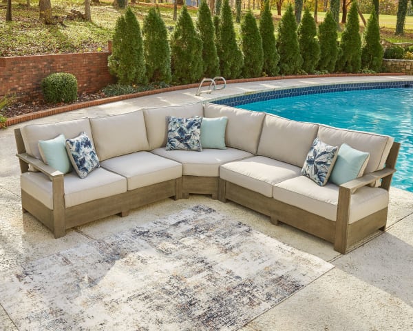 Silo Point - Brown - 3 Pc. Sectional Lounge