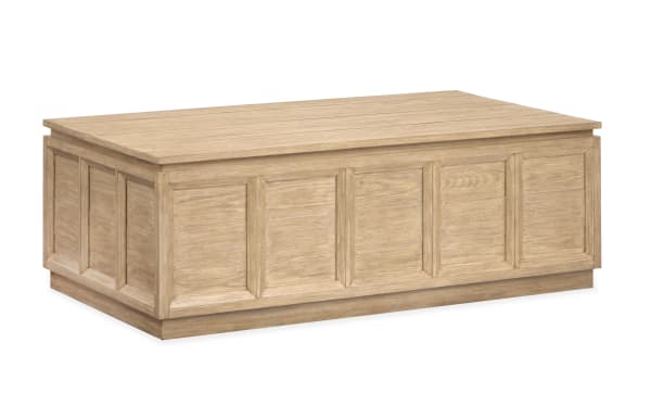 Burnham - Lift Top Storage Cocktail Table With Casters - Sable Dusk