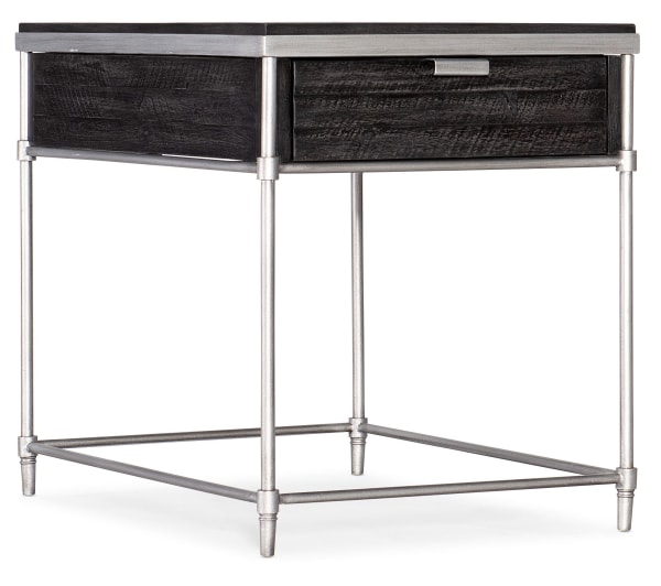 Saint Armand - Rectangular End Table - Black