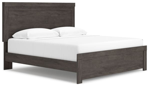 Brinxton - Charcoal - Panel King Bed