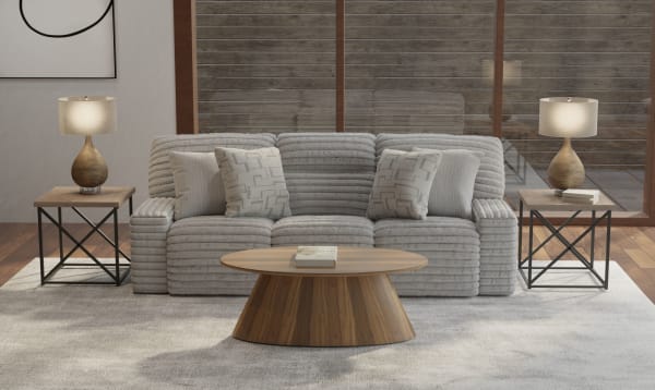 Lynx - Power Reclining Sofa With Zero Gravity - Moonstruck