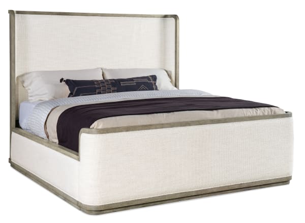 Linville Falls - Boones Queen Upholstered Shelter Bed