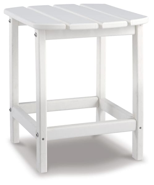 Sundown Treasure - Rectangular End Table - White