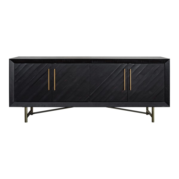 Sicily - 4 Door Sideboard - Black