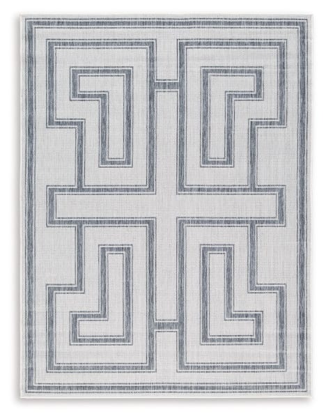 Matinwood - Ivory / Charcoal - Medium Rug