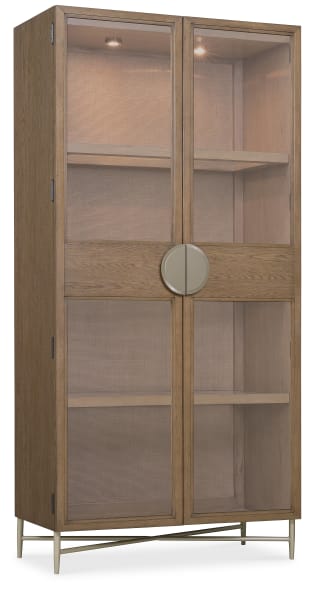 Sonnet - Display Cabinet - Dark Gray