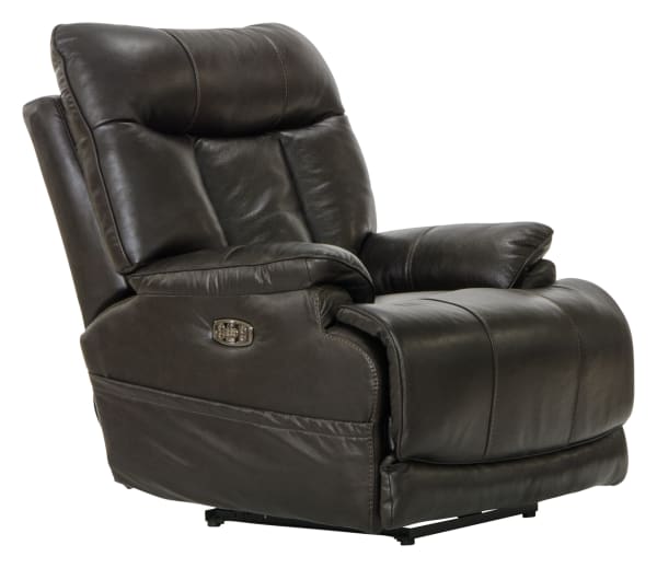 Naples - Power Headrest With Lumbar Power Lay Flat Recliner With Ext Ottoman