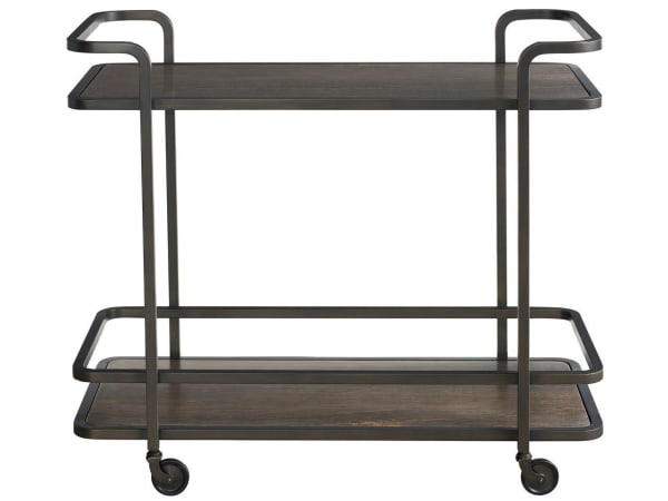 Modern - Bar Cart - Smoked Bronze