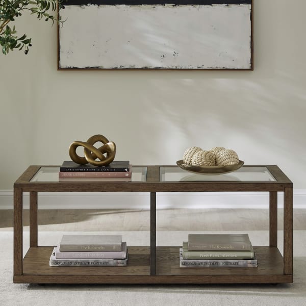 Bayhill Trellis - Cocktail Table - Brown