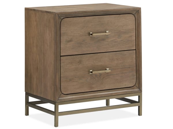Lindon - Drawer Nightstand - Belgian Wheat