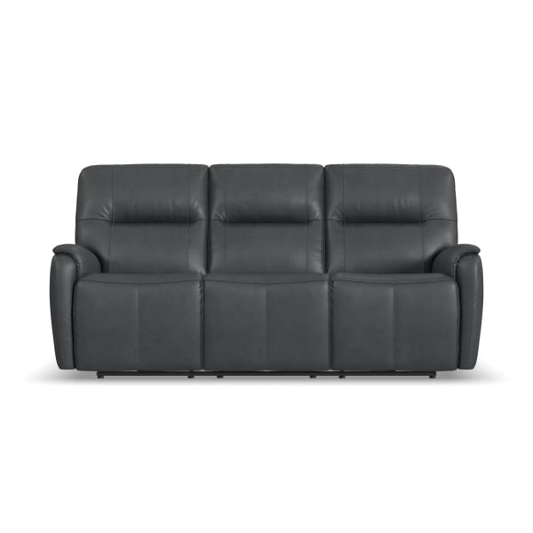 Wilson - Power Reclining Sofa With Power Headrests - Thunder
