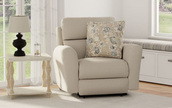 Chappy - Lay Flat Recliner - Linen
