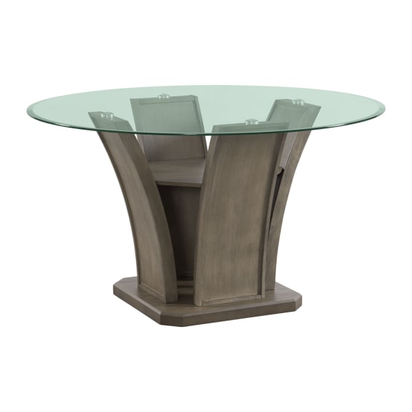 Dapper - Round Dining Table - Gray Finish