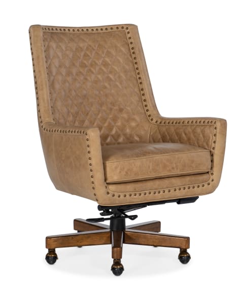 EC - Kent Executive Swivel Tilt Chair - Light Brown