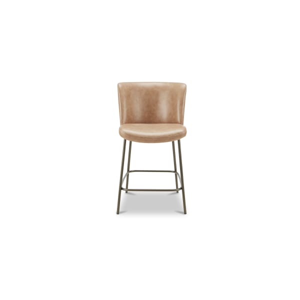 Early - Counter Stool Leather - Tan