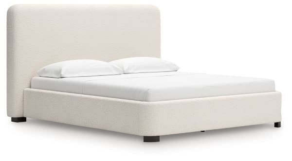 Brintstreet - Beige - California King Upholstered Bed