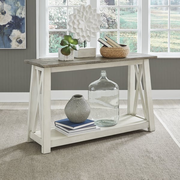 Laurel Bluff - Sofa Table - White