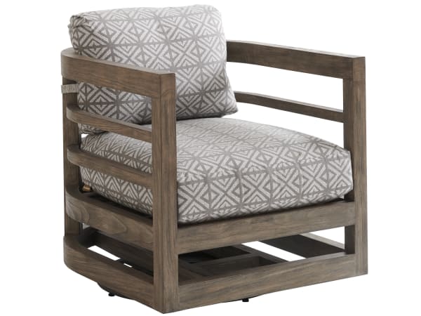 La Jolla - Occasional Swivel Chair - Dark Brown