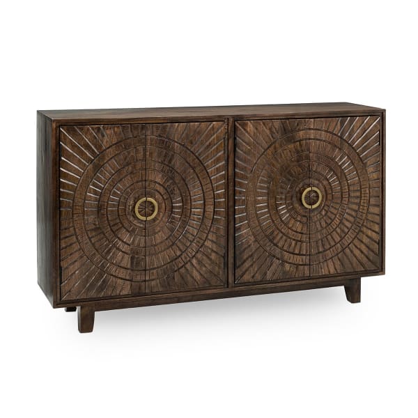 Vivienne - 4 Door Sideboard - Brown