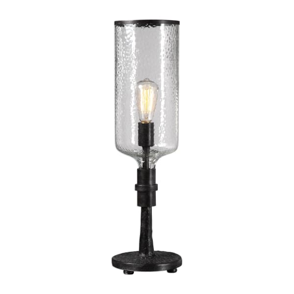 Hadley - Old Industrial Accent Lamp - Black