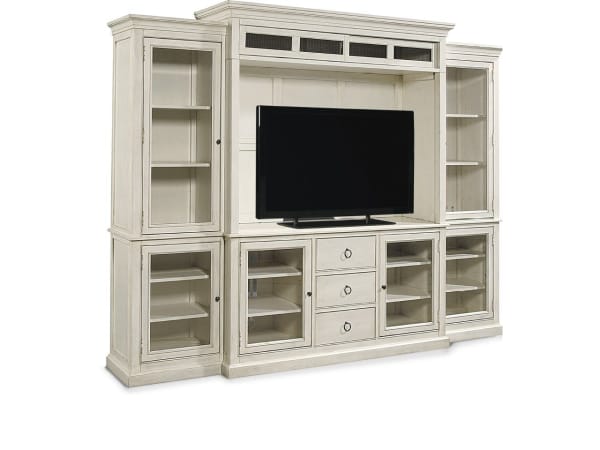 Summer Hill - Home Entertainment Wall System - White