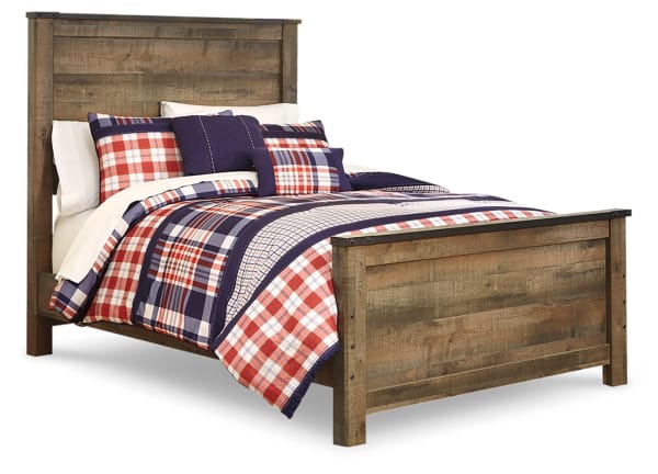 Trinell - Full Panel Bed - Brown