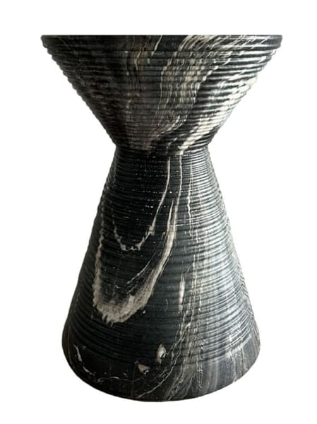 Fern - Outdoor Accent Table - Black