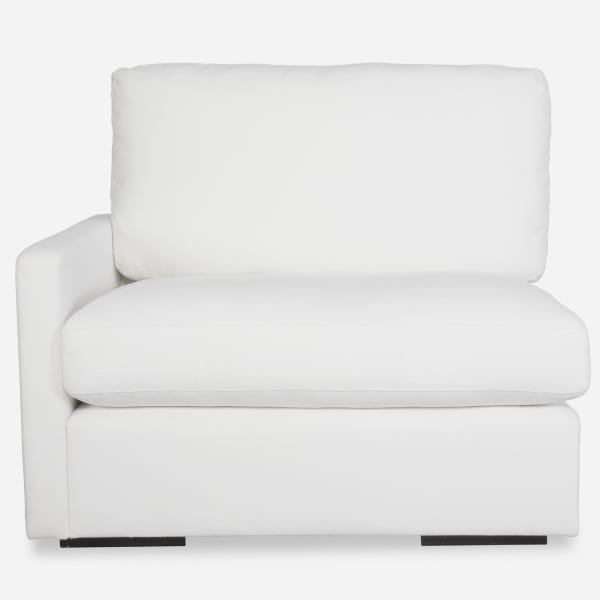 Refuge - Arctic White Left Arm Facing Sofa